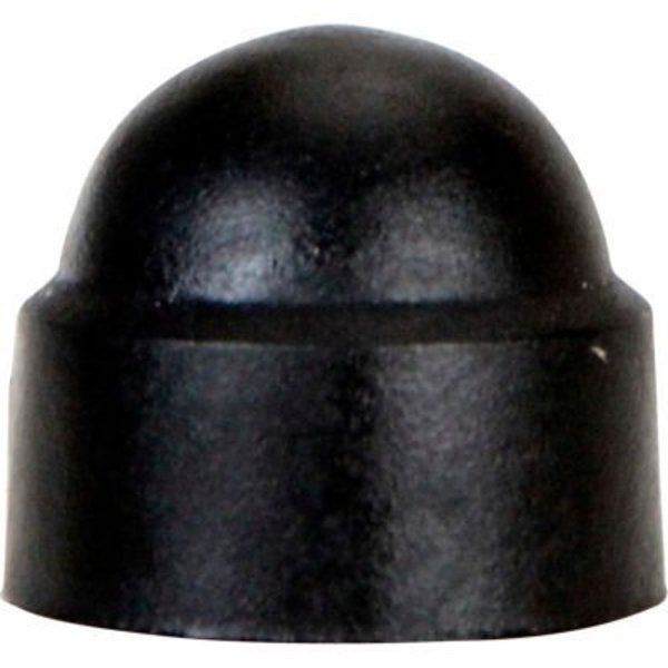 Vestil Plastic Bolt Caps For Bollards, 3/8" Size, 50pcs/bag BC-BK-38-PK